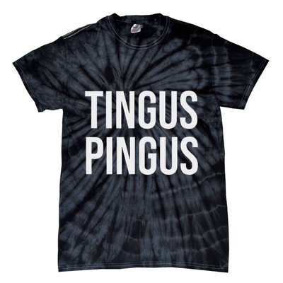 Tingus Pingus Fun Design Tie-Dye T-Shirt