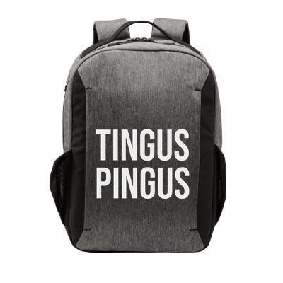 Tingus Pingus Fun Design Vector Backpack