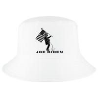 Donald Trump Pees On Joe Biden FJB Anti Biden American Flag Cool Comfort Performance Bucket Hat