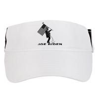 Donald Trump Pees On Joe Biden FJB Anti Biden American Flag Adult Drive Performance Visor