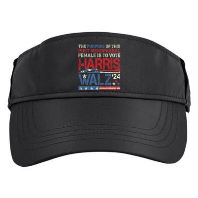 The Purpose Fotr This Post Menopausal Female Harris Walz 24 Adult Drive Performance Visor