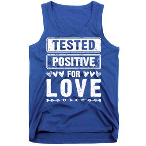 Tested Positive For Love Valentine's Day For Couples Gift Tank Top