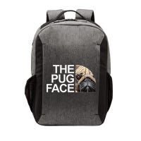The Pug Face Dog Funny Pug Vector Backpack