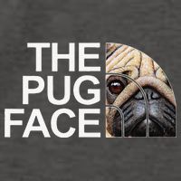 The Pug Face Dog Funny Pug Vector Backpack