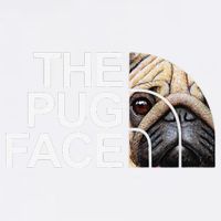 The Pug Face Dog Funny Pug Garment-Dyed Sweatshirt