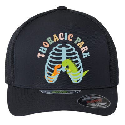 Thoracic Park Funny Nurse Musculoskeletal Cond Flexfit Unipanel Trucker Cap