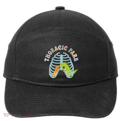 Thoracic Park Funny Nurse Musculoskeletal Cond 7-Panel Snapback Hat