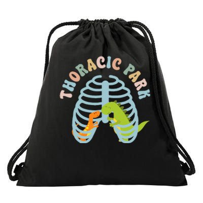 Thoracic Park Funny Nurse Musculoskeletal Cond Drawstring Bag