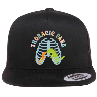Thoracic Park Funny Nurse Musculoskeletal Cond Flatbill Hat