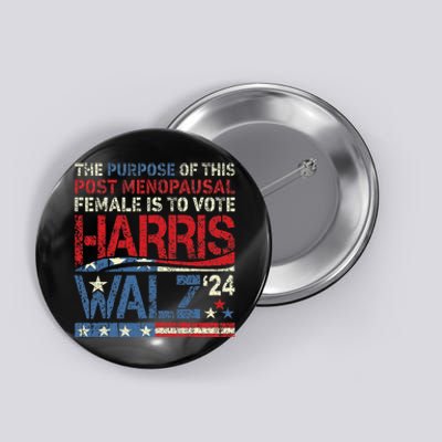 The Purpose Fotr This Post Menopausal Female Harris Walz 24 Button