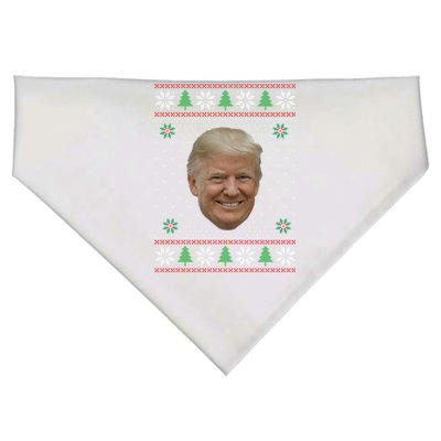 Trump Pajama Funny Gift Ugly Christmas Political Gag Gift Meaningful Gift USA-Made Doggie Bandana