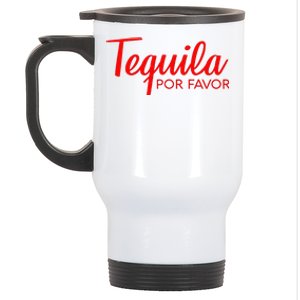 TEQUILA POR FAVOR Cinco De Mayo Drinking Tee Stainless Steel Travel Mug