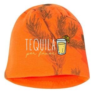 Tequila Por Favor Mexican Tequila Spanish Tequila Please Kati - Camo Knit Beanie