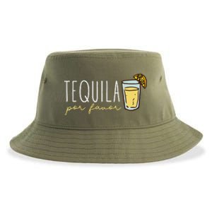 Tequila Por Favor Mexican Tequila Spanish Tequila Please Sustainable Bucket Hat