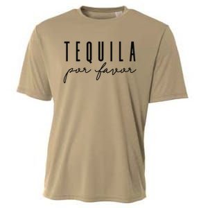 Tequila Por Favor Party Funny Drinking Cinco De Mayo Cooling Performance Crew T-Shirt