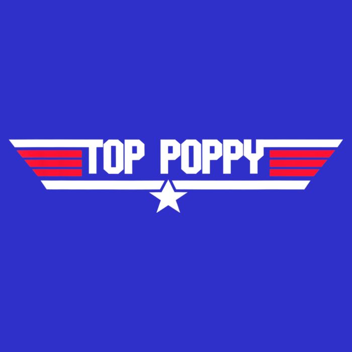 Top Poppy Funny Father Grandpa 80s Father's Day Gift Womens Tank Top