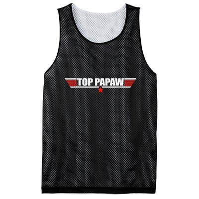 Top Papaw Father S Day Gift For Papaw Worlds Best Father Mesh Reversible Basketball Jersey Tank