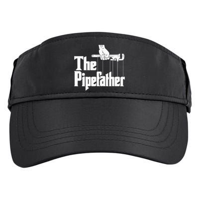 The Pipefather Funny Plumber Plumbing Handyman Pipe Fitter Adult Drive Performance Visor