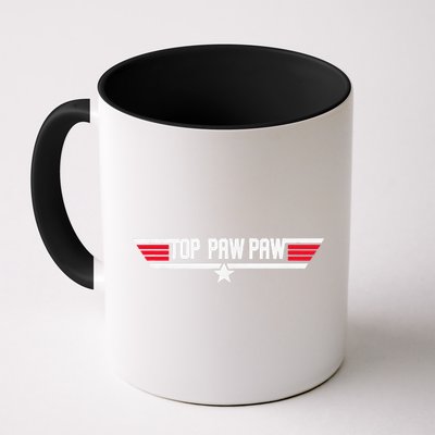Top Pawpaw Funny Father Grandpa 80s Fathers Day Gift Mug