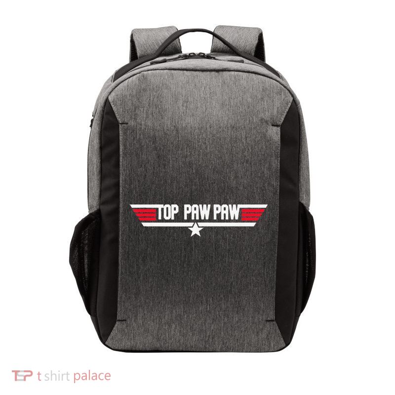 Top Pawpaw Funny Father Grandpa 80s Fathers Day Gift Vector Backpack