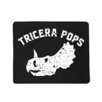 Tricera Pops Funny Dinosaur Dad Triceratops Gift Mousepad