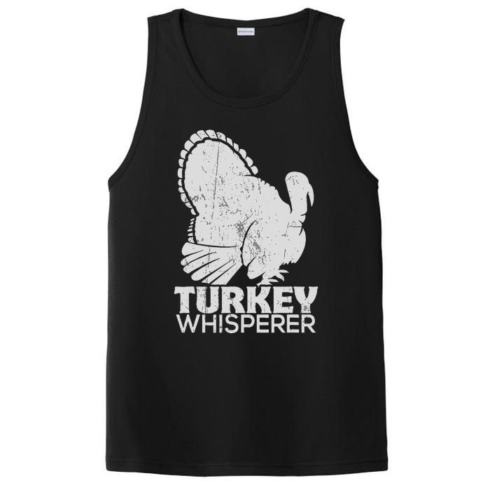 Turkey Pilgrim Farmer Animal Lover Hunting Distressed PosiCharge Competitor Tank