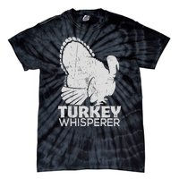 Turkey Pilgrim Farmer Animal Lover Hunting Distressed Tie-Dye T-Shirt