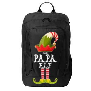 The Papa Funny Christmas Gift Matching Family Group Cute Gift City Backpack