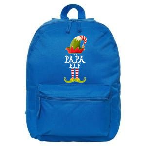 The Papa Funny Christmas Gift Matching Family Group Cute Gift 16 in Basic Backpack