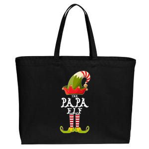 The Papa Funny Christmas Gift Matching Family Group Cute Gift Cotton Canvas Jumbo Tote