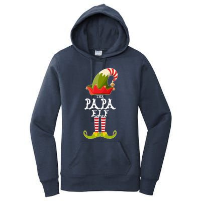 The Papa Funny Christmas Gift Matching Family Group Cute Gift Women's Pullover Hoodie