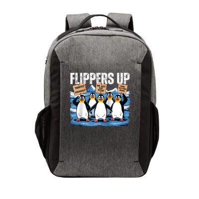 Tariffs Penguins Flippers Up Heard Island Funny Tariffs Raglan Baseball Vector Backpack