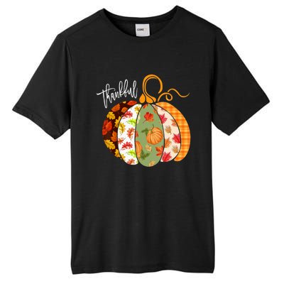 Thankful Pumpkin Fall Autumn Cute Halloween Tall Fusion ChromaSoft Performance T-Shirt