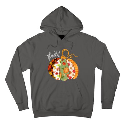 Thankful Pumpkin Fall Autumn Cute Halloween Hoodie