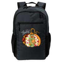 Thankful Pumpkin Fall Autumn Cute Halloween Daily Commute Backpack