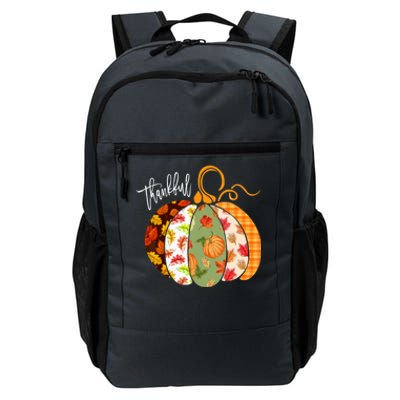 Thankful Pumpkin Fall Autumn Cute Halloween Daily Commute Backpack