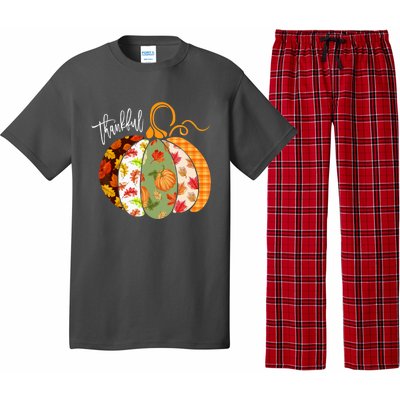 Thankful Pumpkin Fall Autumn Cute Halloween Pajama Set