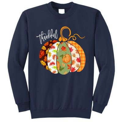 Thankful Pumpkin Fall Autumn Cute Halloween Sweatshirt