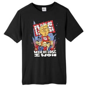 Trump Politician Football Parody Tall Fusion ChromaSoft Performance T-Shirt