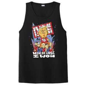 Trump Politician Football Parody PosiCharge Competitor Tank