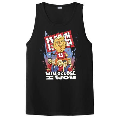 Trump Politician Football Parody PosiCharge Competitor Tank