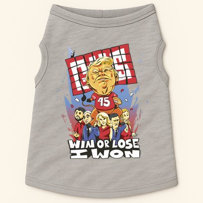 Trump Politician Football Parody Doggie Tank