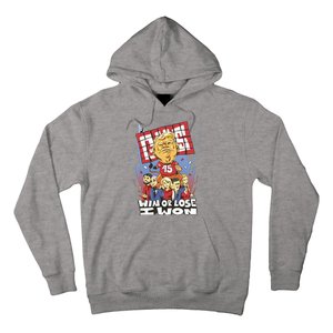 Trump Politician Football Parody Hoodie