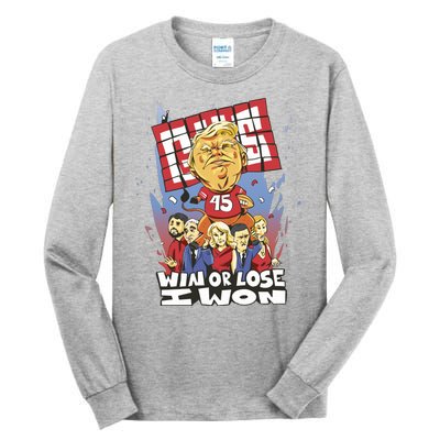 Trump Politician Football Parody Tall Long Sleeve T-Shirt