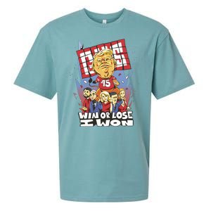 Trump Politician Football Parody Sueded Cloud Jersey T-Shirt