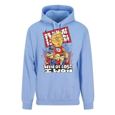 Trump Politician Football Parody Unisex Surf Hoodie