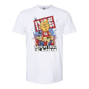 Trump Politician Football Parody Softstyle® CVC T-Shirt