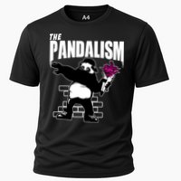 The Pandalism Funny Panda Parody Cooling Performance Crew T-Shirt