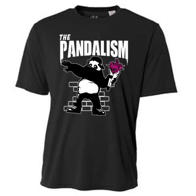 The Pandalism Funny Panda Parody Cooling Performance Crew T-Shirt