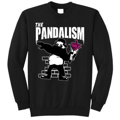 The Pandalism Funny Panda Parody Sweatshirt